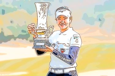 全英AIG女子オープン 行きをかけた黄金世代8人の争い