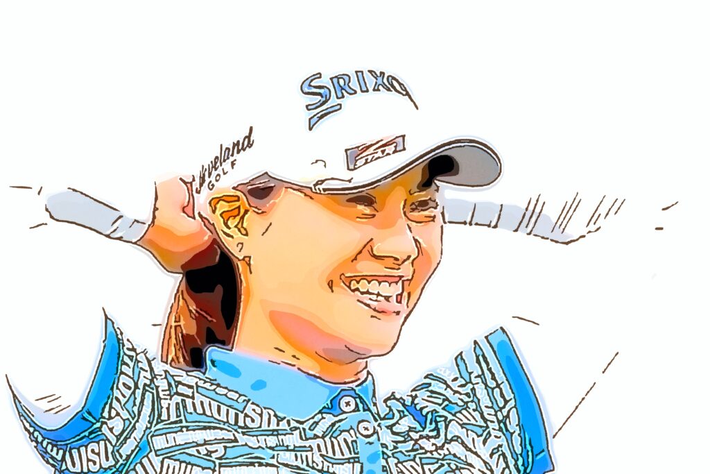 黄金世代 沖縄県出身天才美人ゴルファー 新垣 比菜│e-Tokyo2020