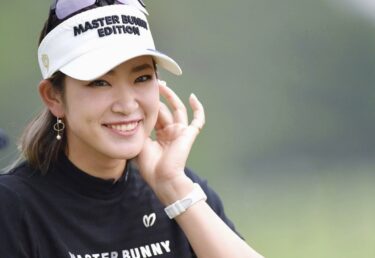 “ドライバーで魅了” 八頭身美女 原 英莉花