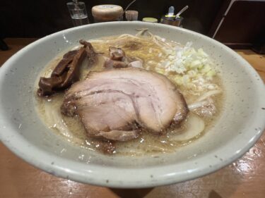 「つじ田 味噌の章 小川町店」味噌らーめん大盛り1,130円