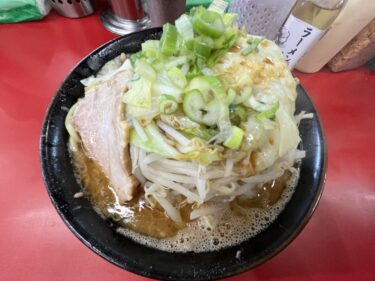 「IEKEI_TOKYO王道家直系」 野菜ラーメン中盛 油多め